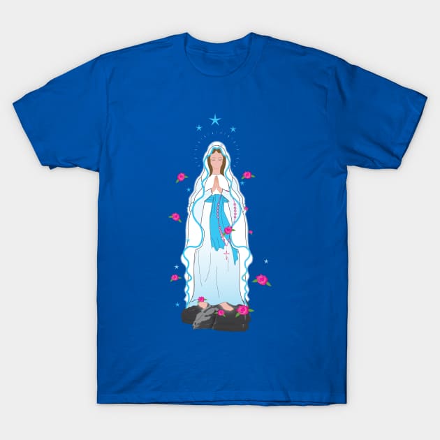 Our Lady of Lourdes T-Shirt by emma17